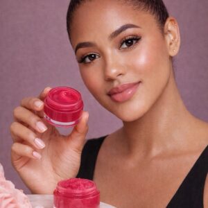 Pink lip balm & Scrub