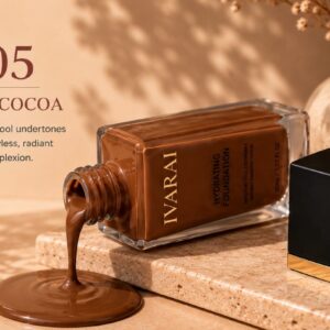 IVARAI Hydrating Foundation
Shade: 05 Rich Cocoa